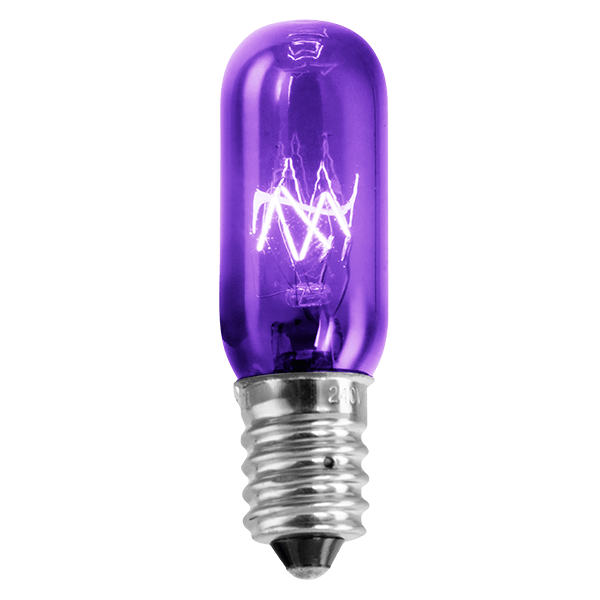 Glühbirne 15 Watt Light Bulb - Purple