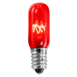 Glühbirne 15 Watt Light Bulb - Red