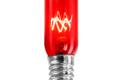 Glühbirne 15 Watt Light Bulb - Red
