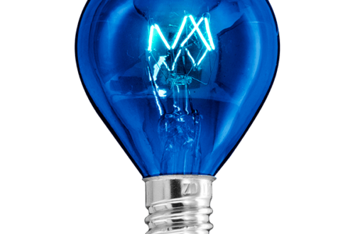 Glühbirne 20 Watt Light Bulb - Blue