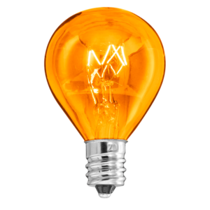 Glühbirne 20 Watt Light Bulb - Orange