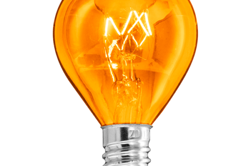 Glühbirne 20 Watt Light Bulb - Orange
