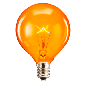 Glühbirne 25 Watt Light Bulb - Orange