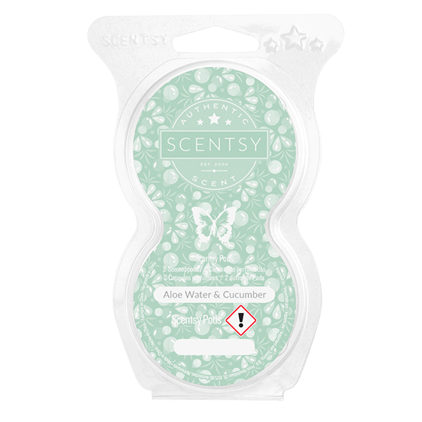 Aloe Water & Cucumber Scentsy Pod DoppelPack