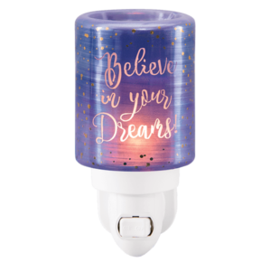 Believe In Your Dreams Elektrische Miniduftlampe