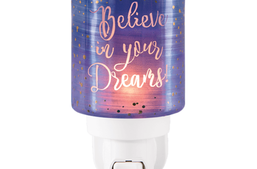 Believe In Your Dreams Elektrische Miniduftlampe