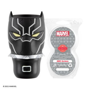 Black Panther Kombi-Angebot mit Duftventilator für die Wandsteckdose und Pods