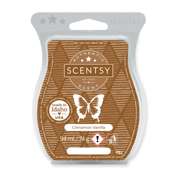 Cinnamon Vanilla Scentsy Bar