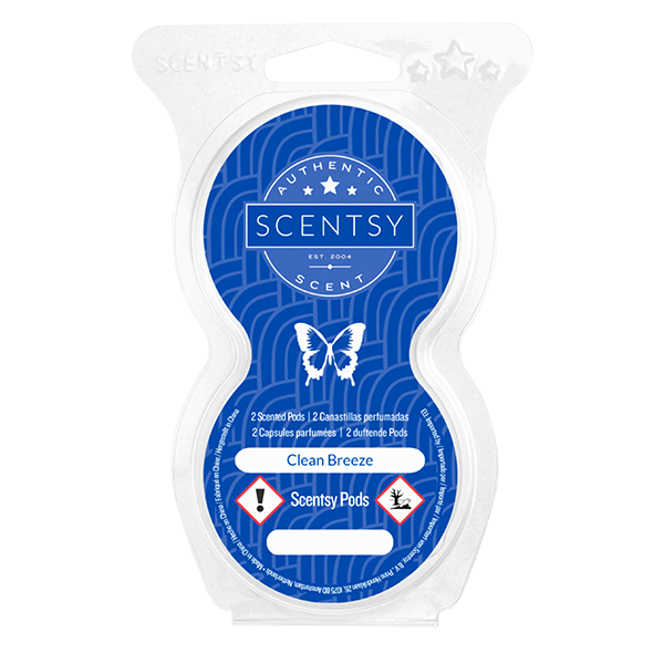 Clean Breeze Scentsy Pod DoppelPack