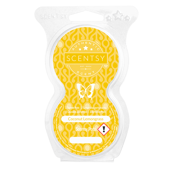 Coconut Lemongrass Scentsy Pod DoppelPack