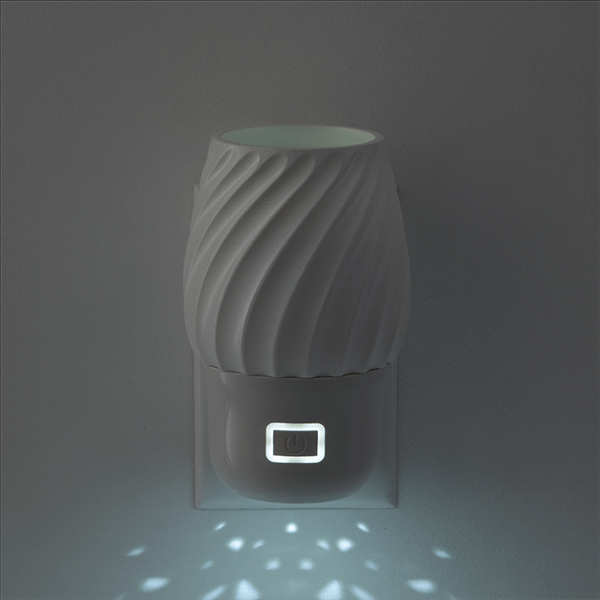 Duftventilator für die Wandsteckdose mit Licht – Swivel