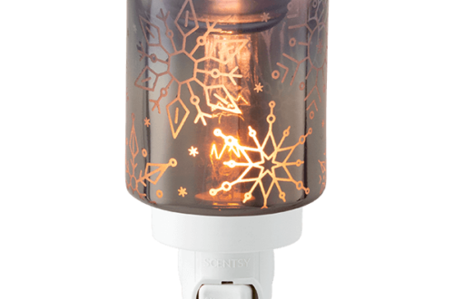 Elektrische Miniduftlampe Crystal Christmas mit Wandstecker