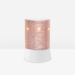 Elektrische Miniduftlampe Etched Core mit Unterteil für den Tisch – Rose Gold