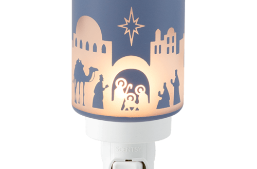 Elektrische Miniduftlampe Holy Night mit Wandstecker