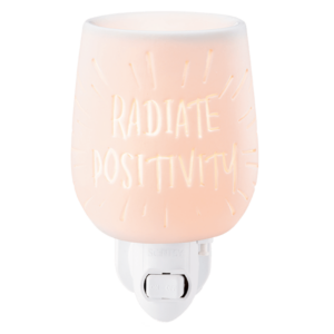 Elektrische Miniduftlampe Radiate Positivity mit Wandstecker