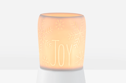 Elektrische Miniduftlampe Spirit of Joy mit Unterteil für den Tisch