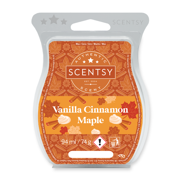 Scentsy Bar Vanilla Cinnamon Maple