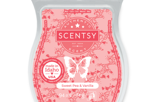 Sweet Pea & Vanilla Scentsy Bar