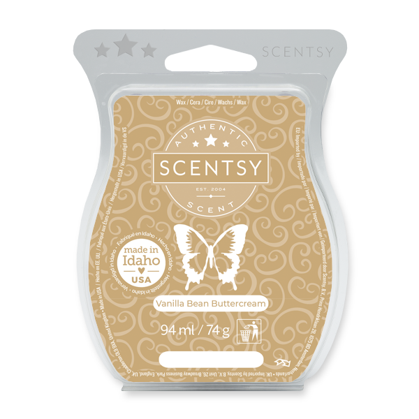 Vanilla Bean Buttercream Scentsy Bar